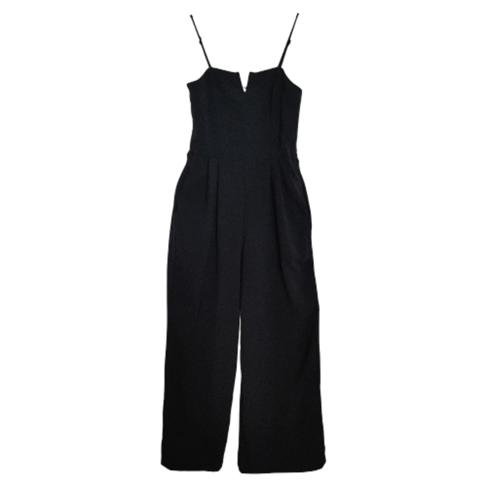 Monteau Classic Black Jumpsuit